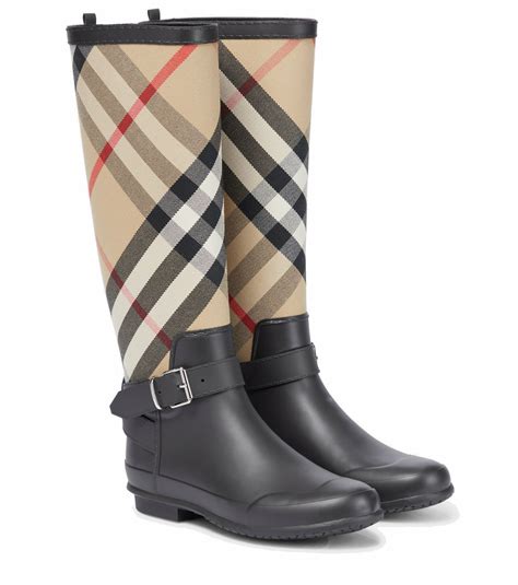 burberry house check red|Burberry house check boots.